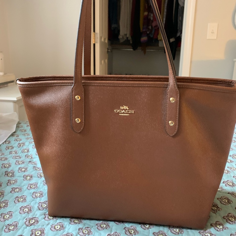 Coach Brown Leather Purse
